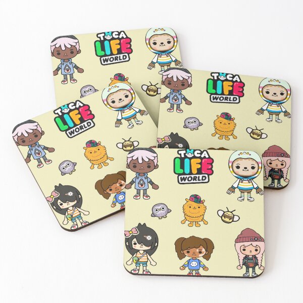 Item preview, Toca Boca World | Cute Characters Pack of 9 Squad designed and sold by iSatbir.