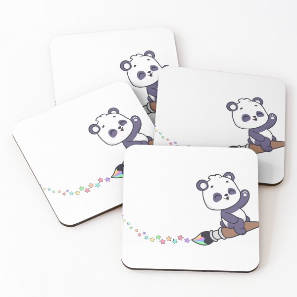 Item preview, Starbrush Panda designed and sold by inksycutsy.