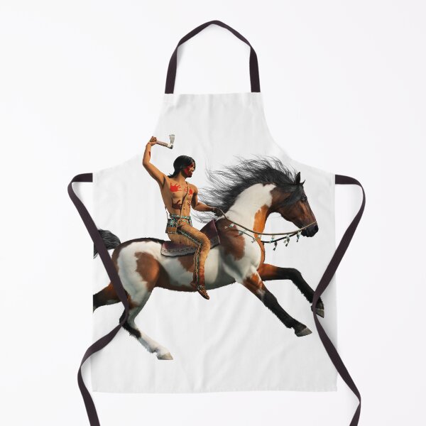 Item preview, Native American Warrior on Galloping Horse designed and sold by Daniel Eskridge.