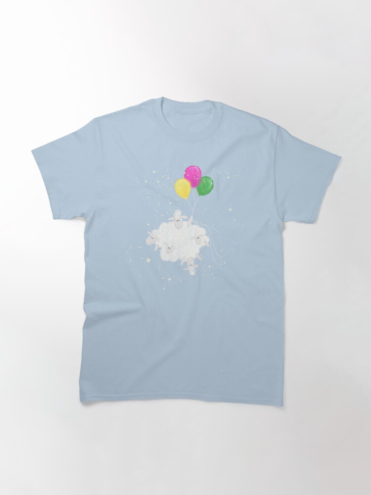 Thumbnail 3 of 7, Classic T-Shirt, Cloud Drifters designed and sold by ImagineMeraki.