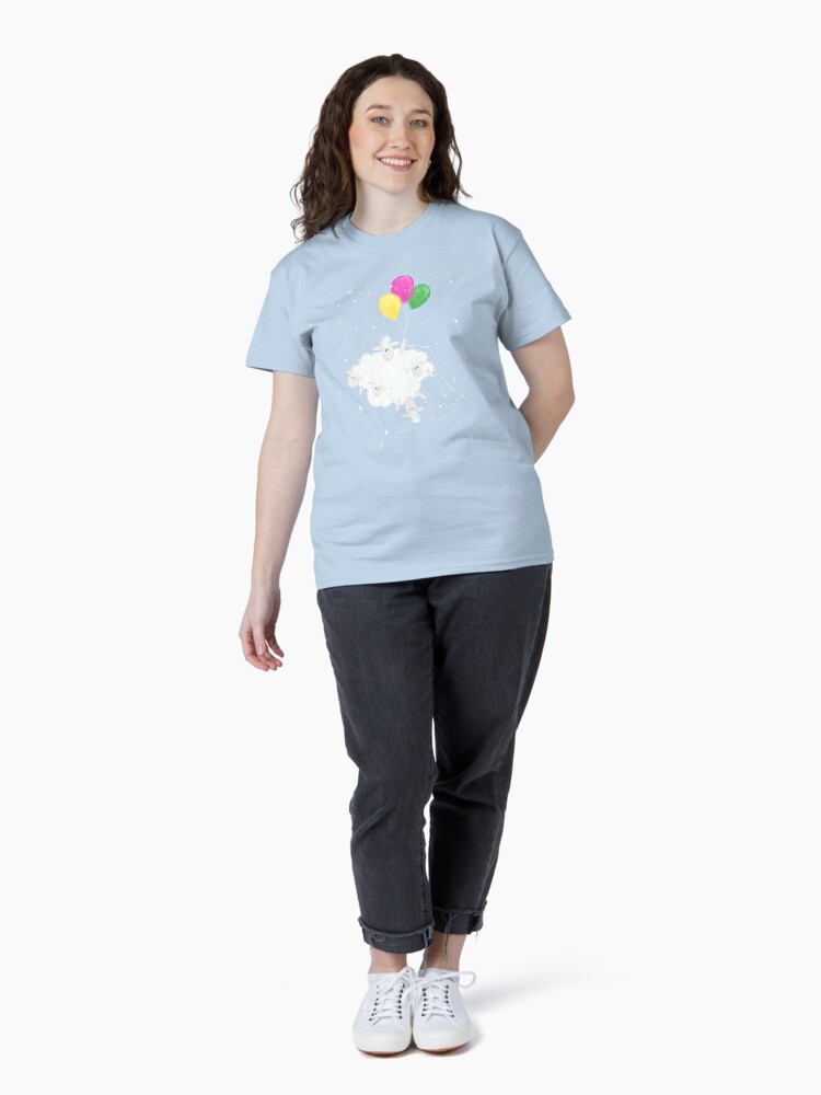 Thumbnail 4 of 7, Classic T-Shirt, Cloud Drifters designed and sold by ImagineMeraki.