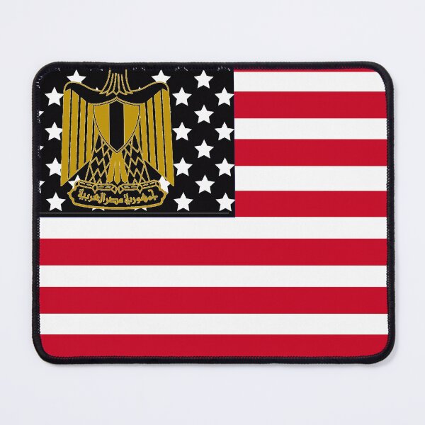 Item preview, Egypt United States Mashup Flag designed and sold by lordisofjhoalt.