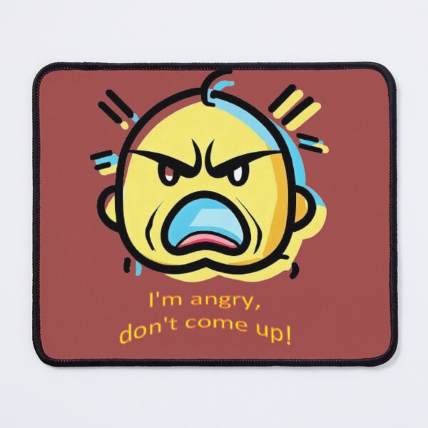 Item preview, I'm angry, don't come up - anger emoticon icon  designed and sold by JaroDesign2023.