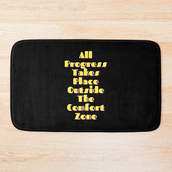 Item preview, all progress takes place outside the comfort zone  designed and sold by rimbuy.
