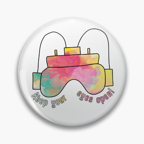 Item preview, Keep your eyes open! - VNG goggles designed and sold by Stegosaurus Crafts.