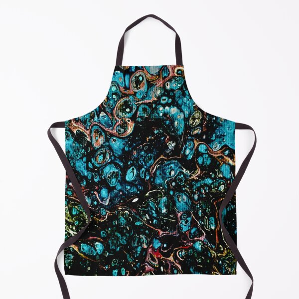 Item preview, blue cosmos abstract Pouring designed and sold by baksuart.