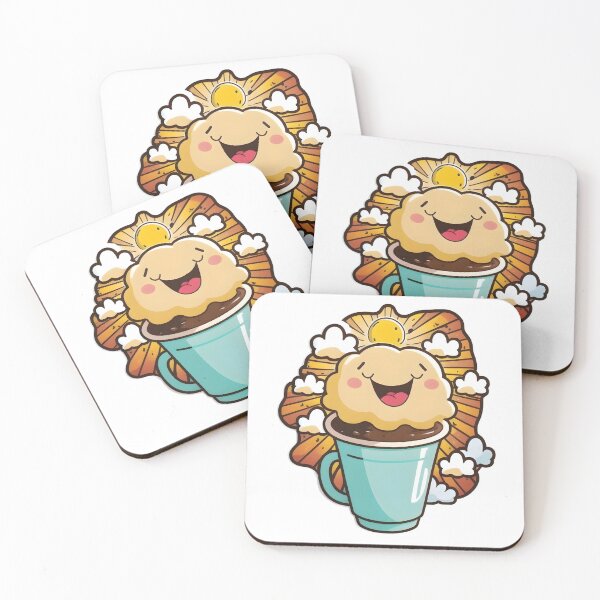 Item preview, Happy Coffee 2 designed and sold by PyramidSchmear.