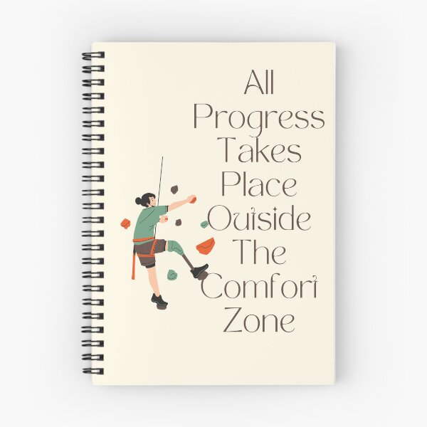 Item preview, all progress takes place outside the comfort zone  designed and sold by rimbuy.