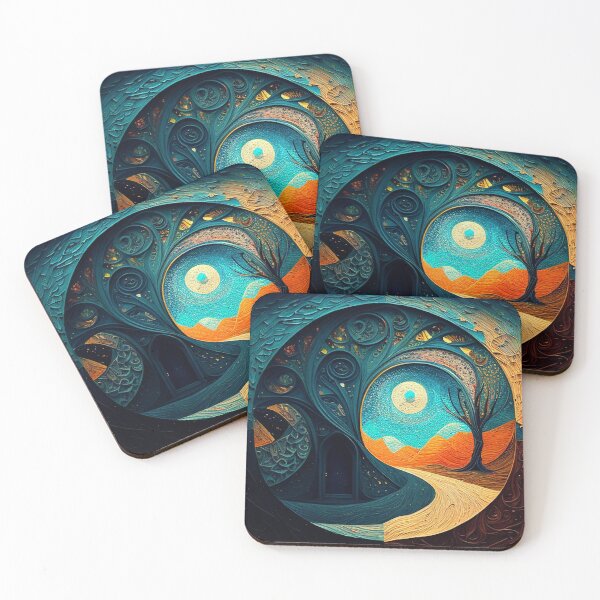 Item preview, Van Gogh yin yang dream 3/3 designed and sold by ArtCastGallery.