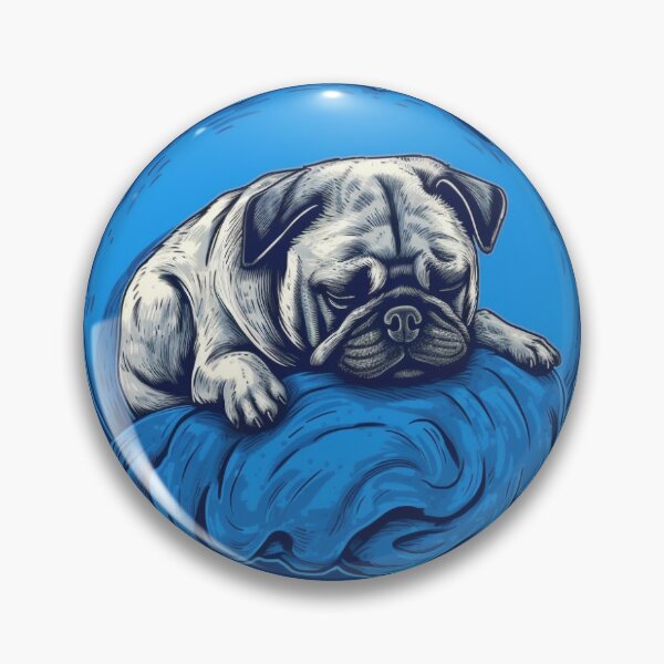 Item preview, Serene Slumber Pug designed and sold by haydentinker.