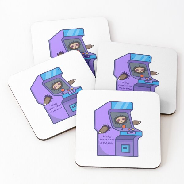 Item preview, Insert Coins in the Sloth designed and sold by inksycutsy.