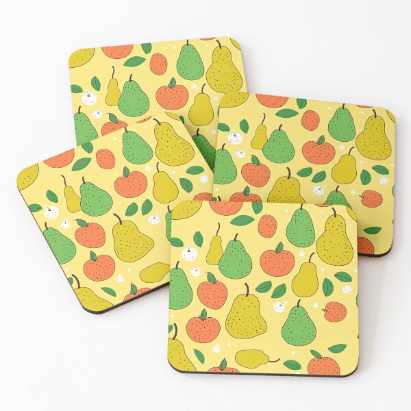 Item preview, Colorful Apples And Pears Fruit Pattern designed and sold by Wonder Of Light.