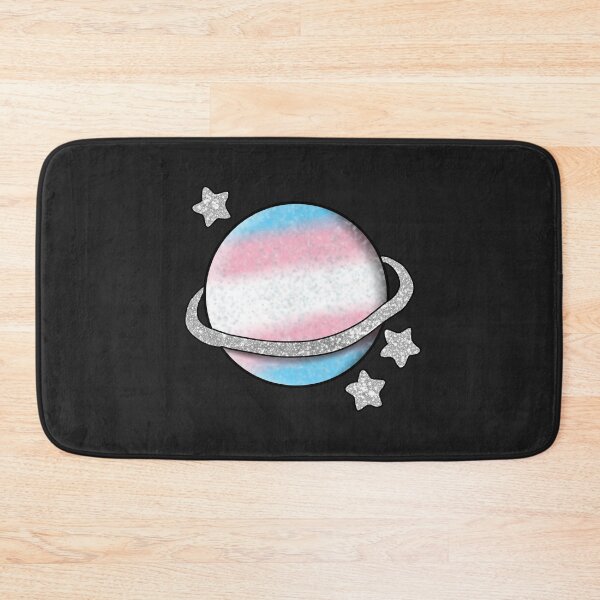 Item preview, Transgender Pride planet  designed and sold by Becky-Marie.