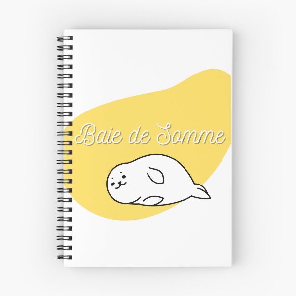 Item preview, Baie de somme in France in yellow and white with a seal designed and sold by PausePapote.
