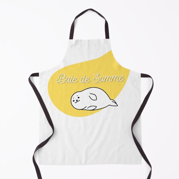 Item preview, Baie de somme in France in yellow and white with a seal designed and sold by PausePapote.