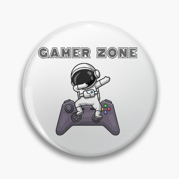 Item preview, Gamer zone astronaut designed and sold by Strictly McCracken.