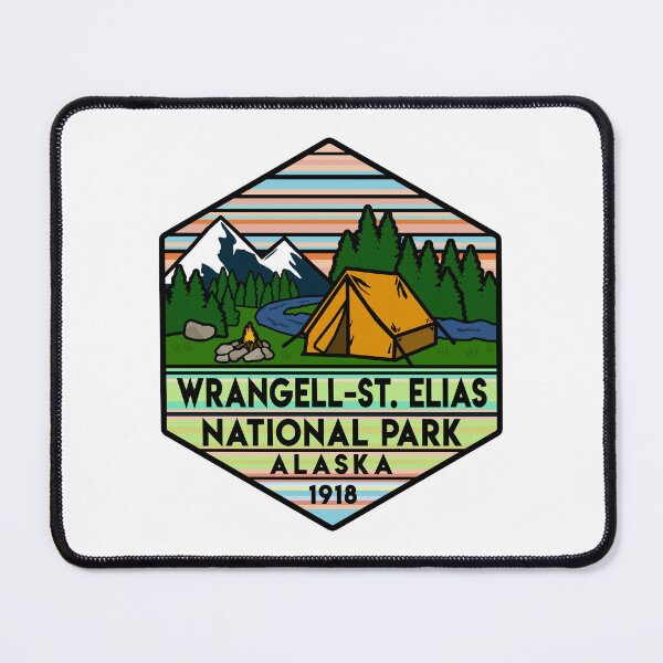 Item preview, Wrangell St.-Elias National Park Hexagon designed and sold by VanyaKar.