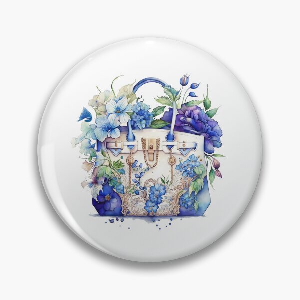 Artikelvorschau, Luxuriöse Designer-Tasche mit Blumenmuster entworfen und verkauft von DreamiDreams.