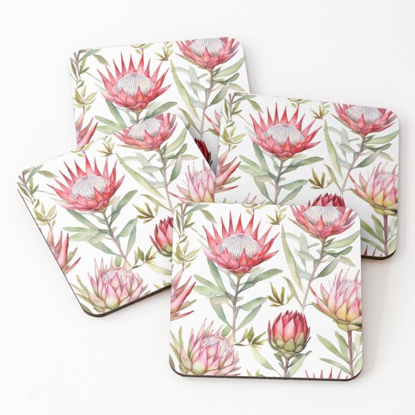 Item preview, Rosey Protea designed and sold by Lillypot-Prints.
