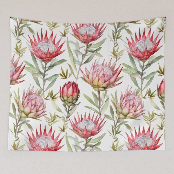 Item preview, Rosey Protea designed and sold by Lillypot-Prints.