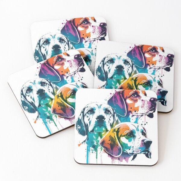Item preview, Beagles, Intelligence Dogs designed and sold by MVDigitalArt.