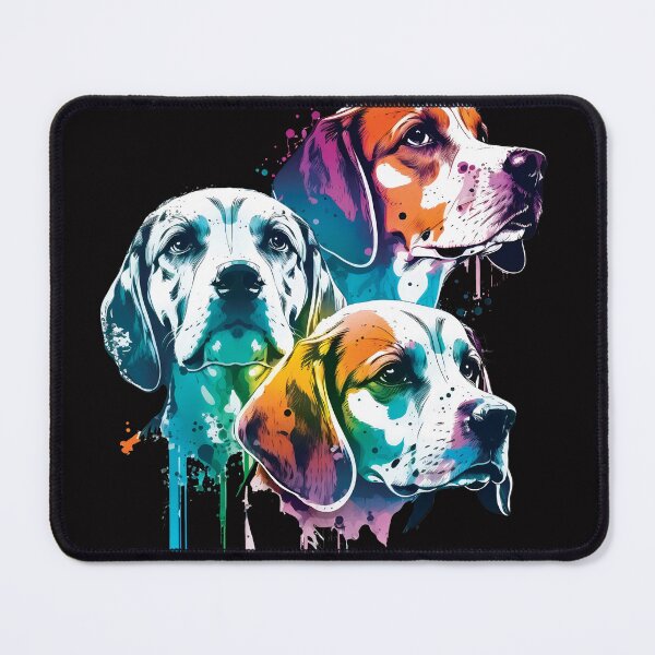 Item preview, Beagles, Intelligence Dogs designed and sold by MVDigitalArt.