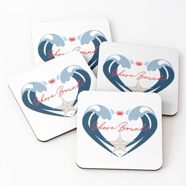 Item preview, Shore Bound, with Heart Wave designed and sold by ArtDoor54.