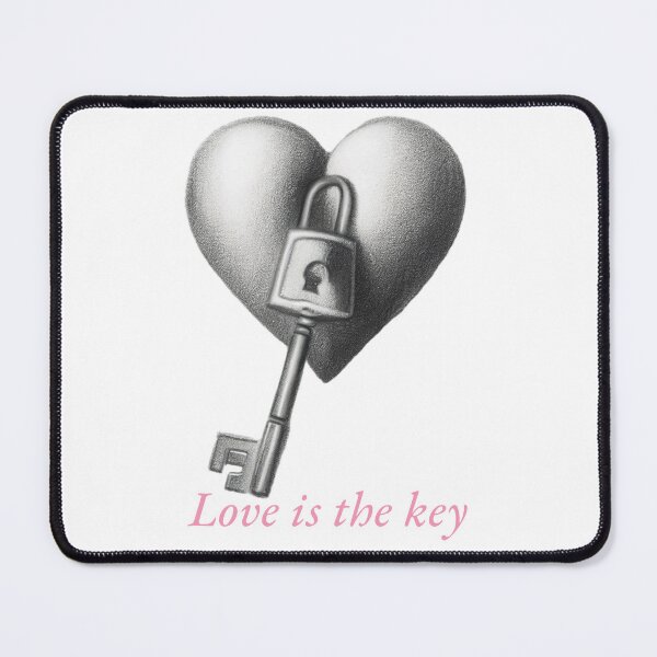 Item preview, Love is the key designed and sold by Merelita.