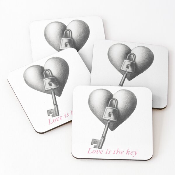 Item preview, Love is the key designed and sold by Merelita.