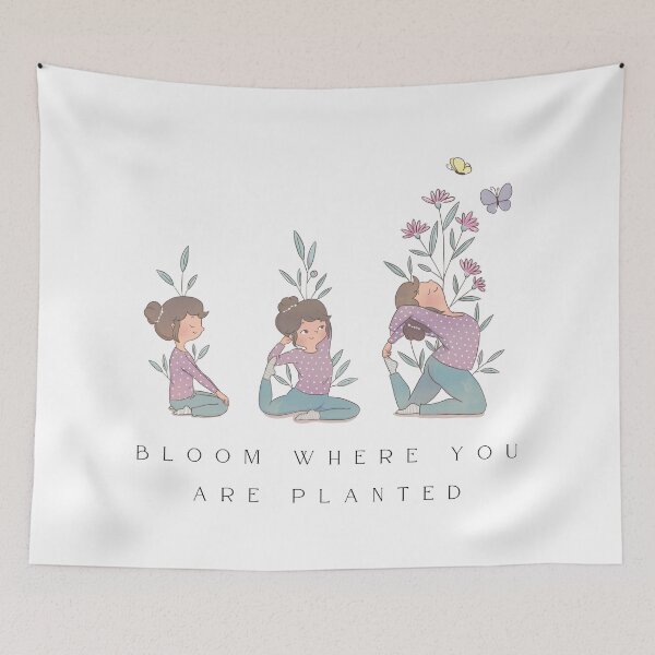 Item preview, Bloom Where You Are Planted - Empowering Inspirational Quote designed and sold by Rita Cuppari.