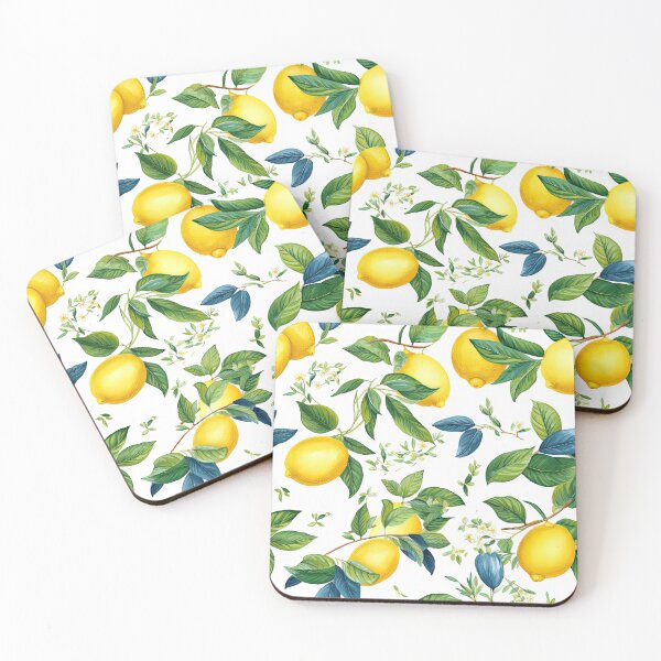 Item preview, Colorful Lemons Fruit Pattern designed and sold by Wonder Of Light.