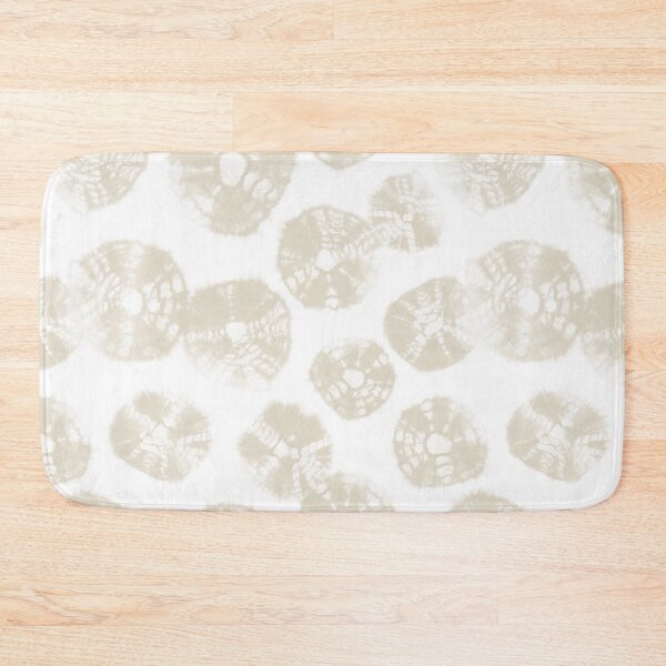 Item preview, Shibori Kumo dots white & natural beige designed and sold by marufemia.