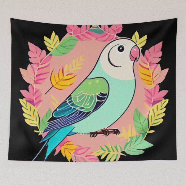 Item preview, Birdie among leaves designed and sold by notavabird.