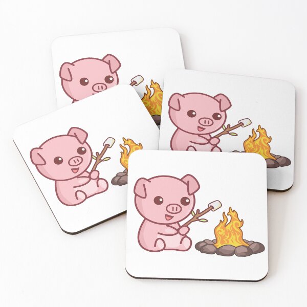Item preview, Marshmallow Piggy designed and sold by inksycutsy.