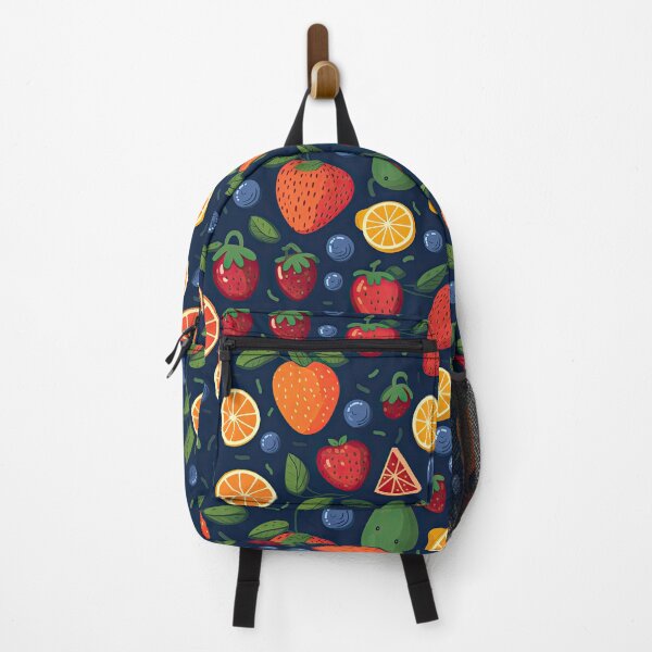 Item preview, Colorful Oranges And Strawberries Fruit Pattern designed and sold by Wonder Of Light.