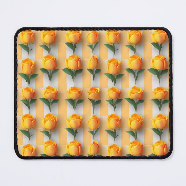Item preview, Yellow roses pink tulips and orange dandelion pattern designed and sold by kiyaansh16.