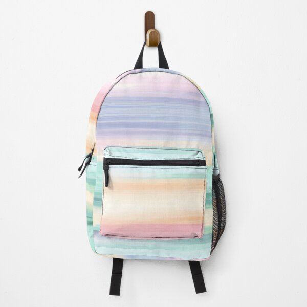 Item preview, Soft summer pastel colors striped designed and sold by patterncrow.