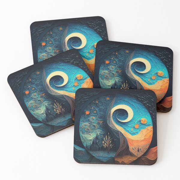 Item preview, Van Gogh yin yang dream 1/3 designed and sold by ArtCastGallery.