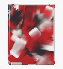 Red Brush Strokes iPad Case/Skin