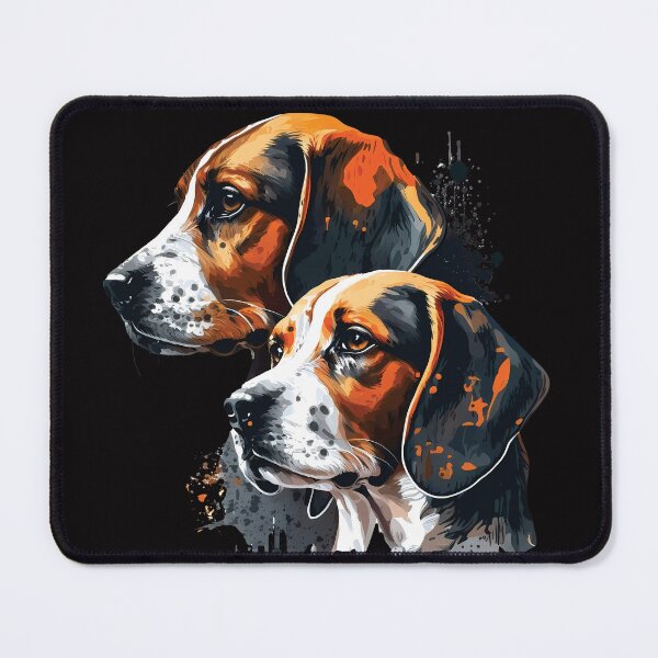 Item preview, Beagles, Loyalty Dogs designed and sold by MVDigitalArt.
