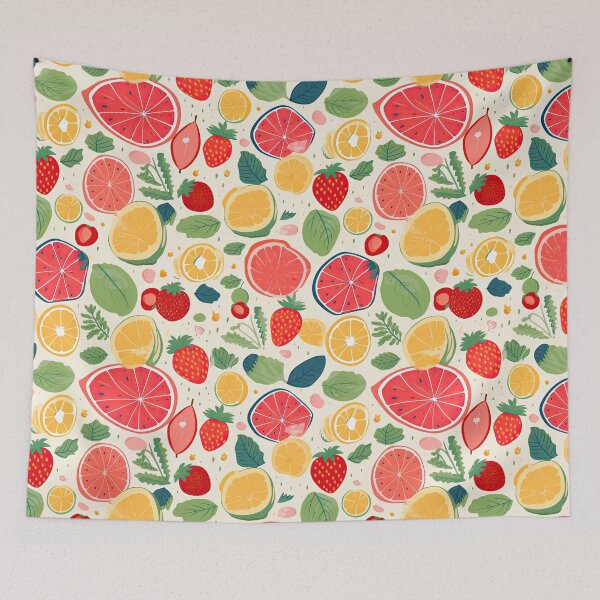 Item preview, Colorful Collection Of Fruits Fruit Pattern designed and sold by Wonder Of Light.
