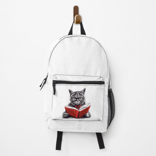 Item preview, Cat Reading A Book designed and sold by Print-Frenzyy.