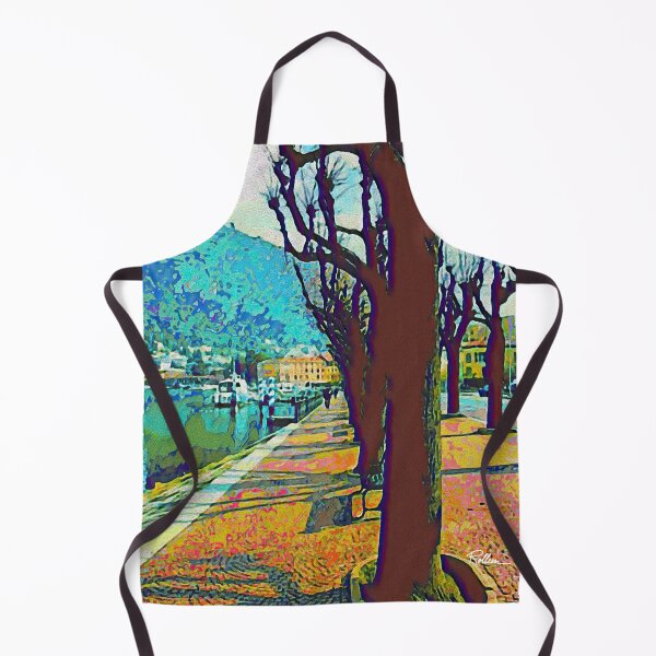Item preview, TREES ON LAKE COMO designed and sold by ArtbyRolleen.