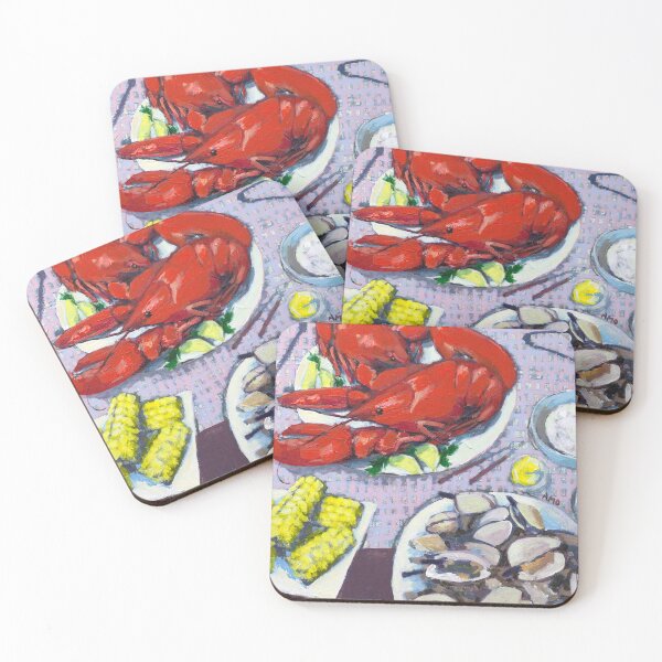Item preview, Lobster Picnic designed and sold by AMOpainting.