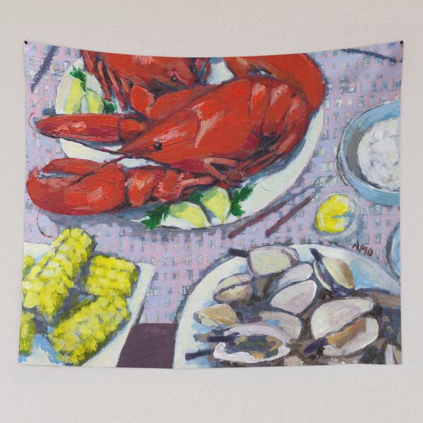 Item preview, Lobster Picnic designed and sold by AMOpainting.