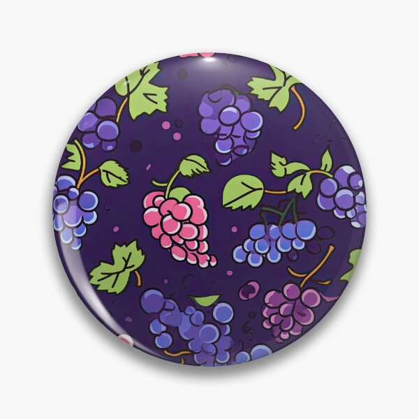 Item preview,  Colorful Collection Of Grapes Fruit Pattern designed and sold by Wonder Of Light.