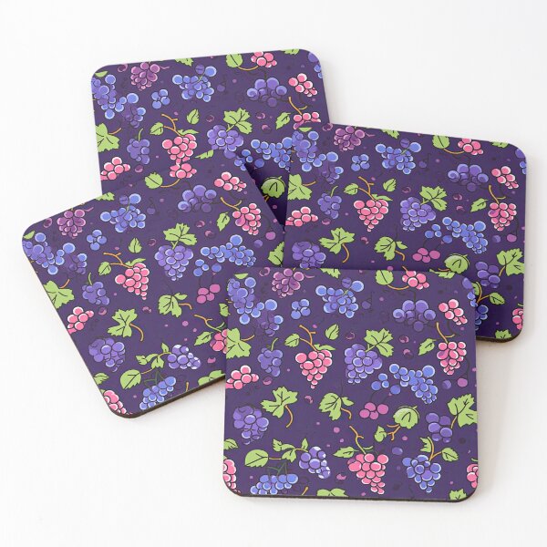 Item preview,  Colorful Collection Of Grapes Fruit Pattern designed and sold by Wonder Of Light.