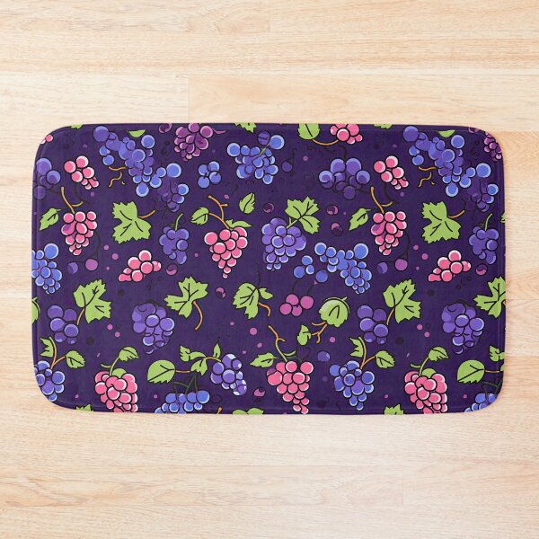 Item preview,  Colorful Collection Of Grapes Fruit Pattern designed and sold by Wonder Of Light.