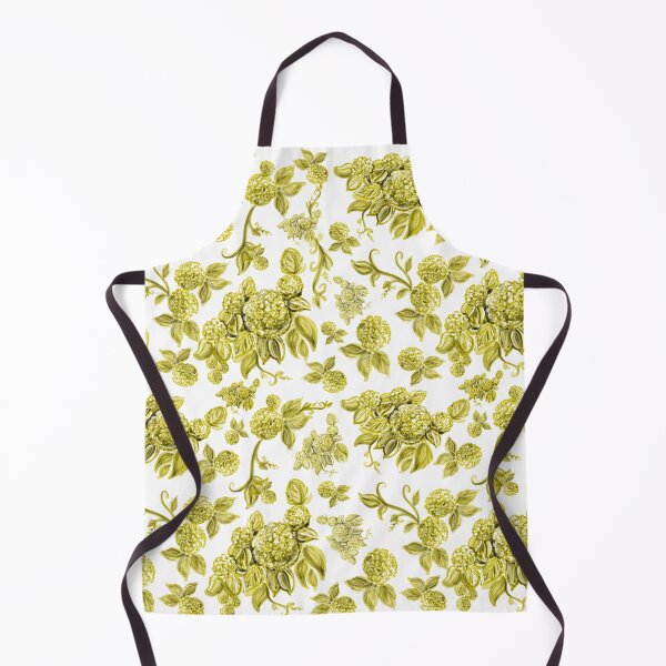 Item preview, Gold Hydrangea Floral Print with Hidden Mickeys designed and sold by PrissDodrill-86.