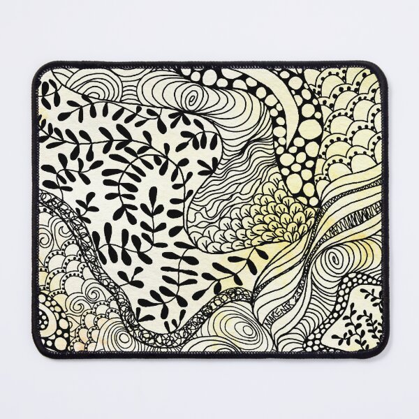 Item preview, Segment Doodle, yellow designed and sold by MarenPaintsJoy.